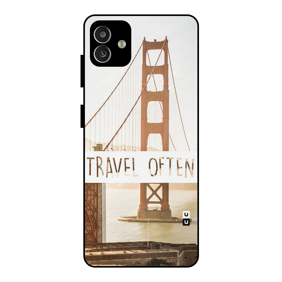 Travel Often Metal Back Case for Galaxy M13 5G