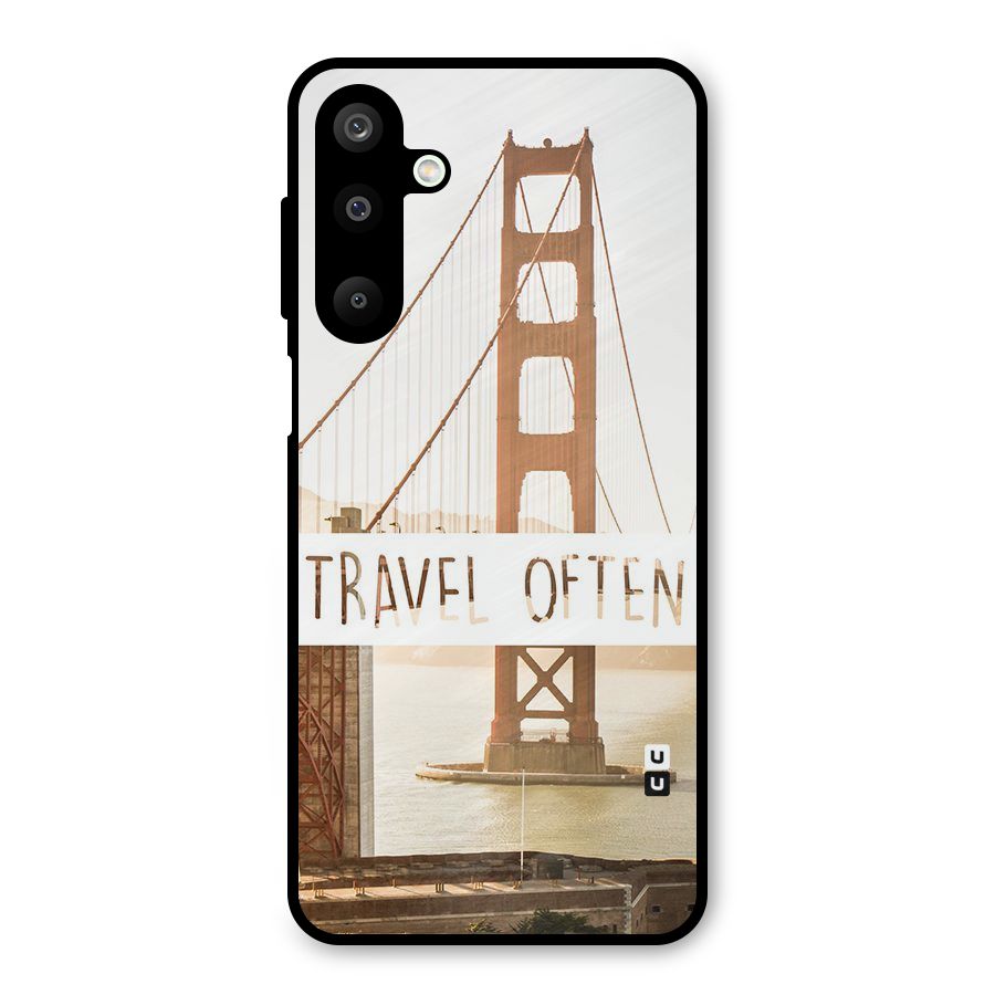 Travel Often Metal Back Case for Galaxy M16