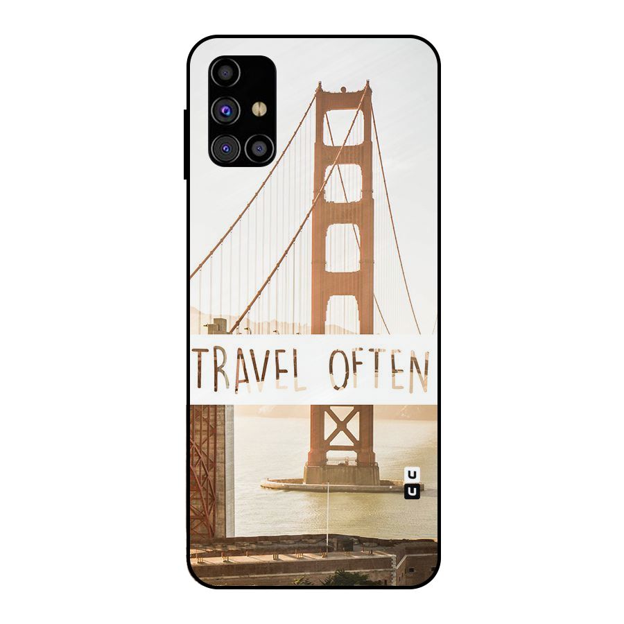 Travel Often Metal Back Case for Galaxy M31s