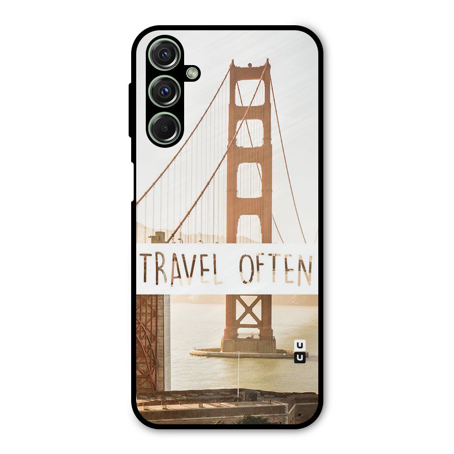 Travel Often Metal Back Case for Galaxy M34