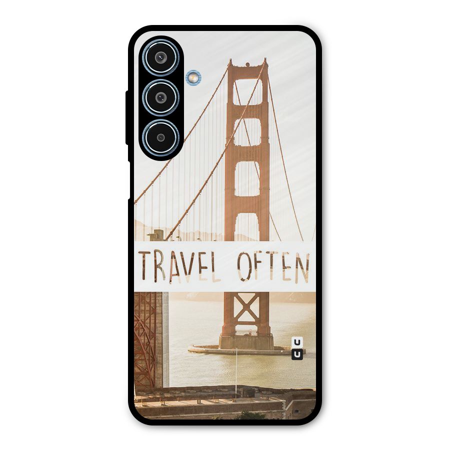Travel Often Metal Back Case for Galaxy M35