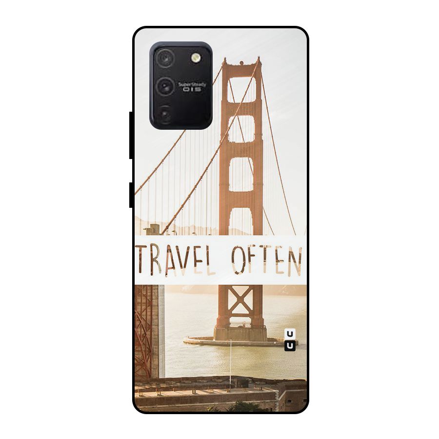 Travel Often Metal Back Case for Galaxy S10 Lite