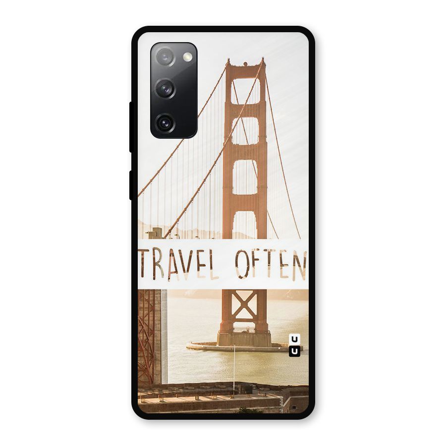 Travel Often Metal Back Case for Galaxy S20 FE 5G