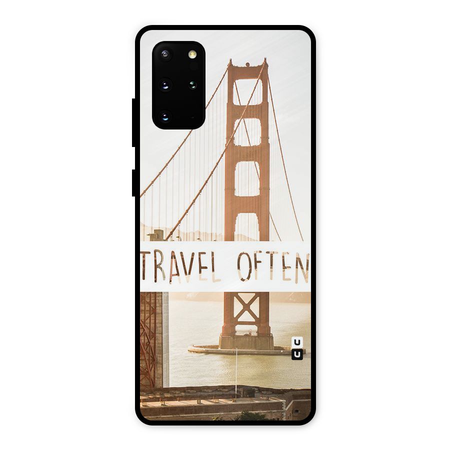 Travel Often Metal Back Case for Galaxy S20 Plus