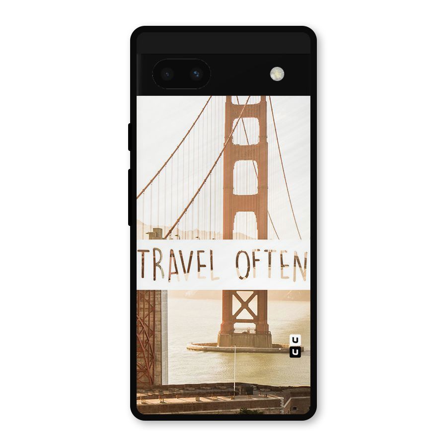 Travel Often Metal Back Case for Google Pixel 6a
