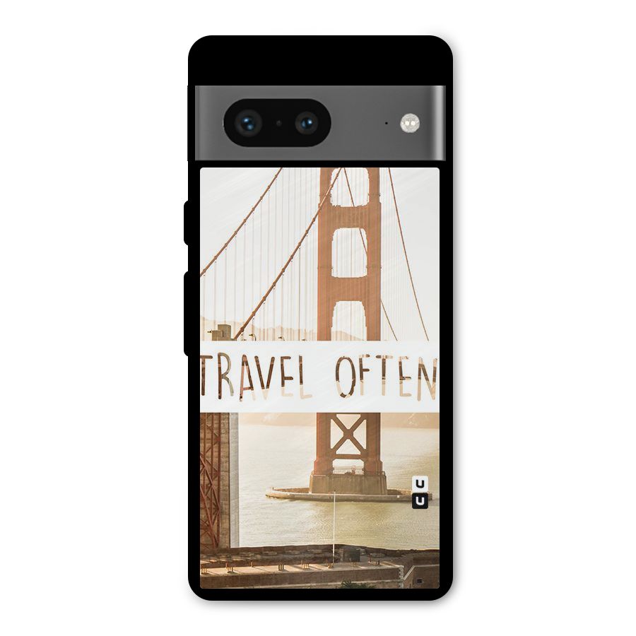 Travel Often Metal Back Case for Google Pixel 7