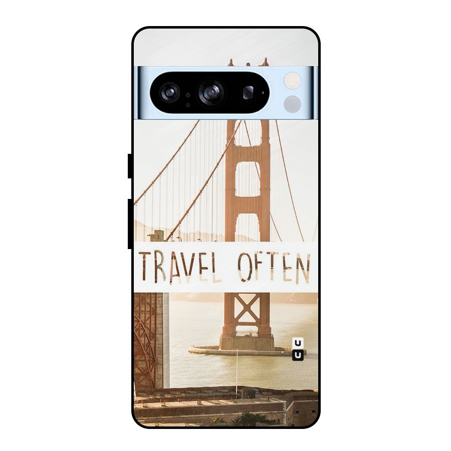 Travel Often Metal Back Case for Google Pixel 8 Pro
