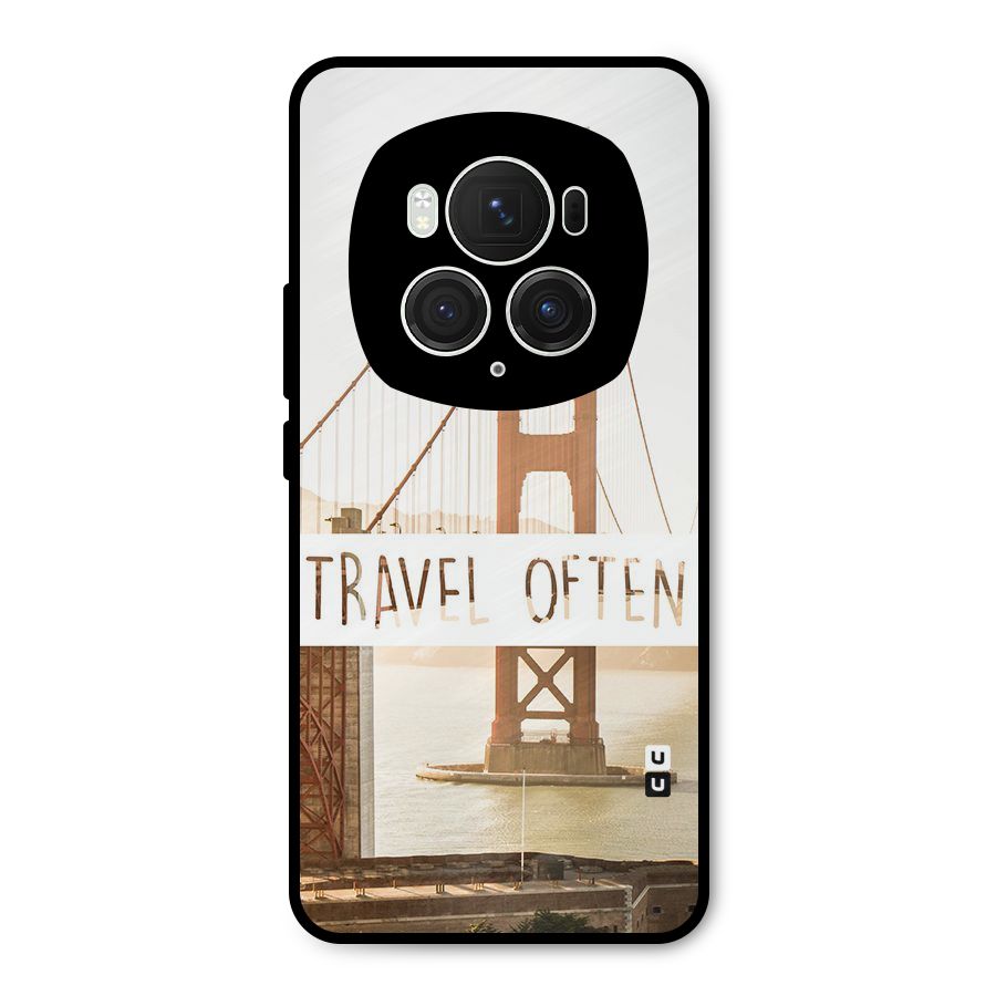 Travel Often Metal Back Case for Honor Magic6 Pro