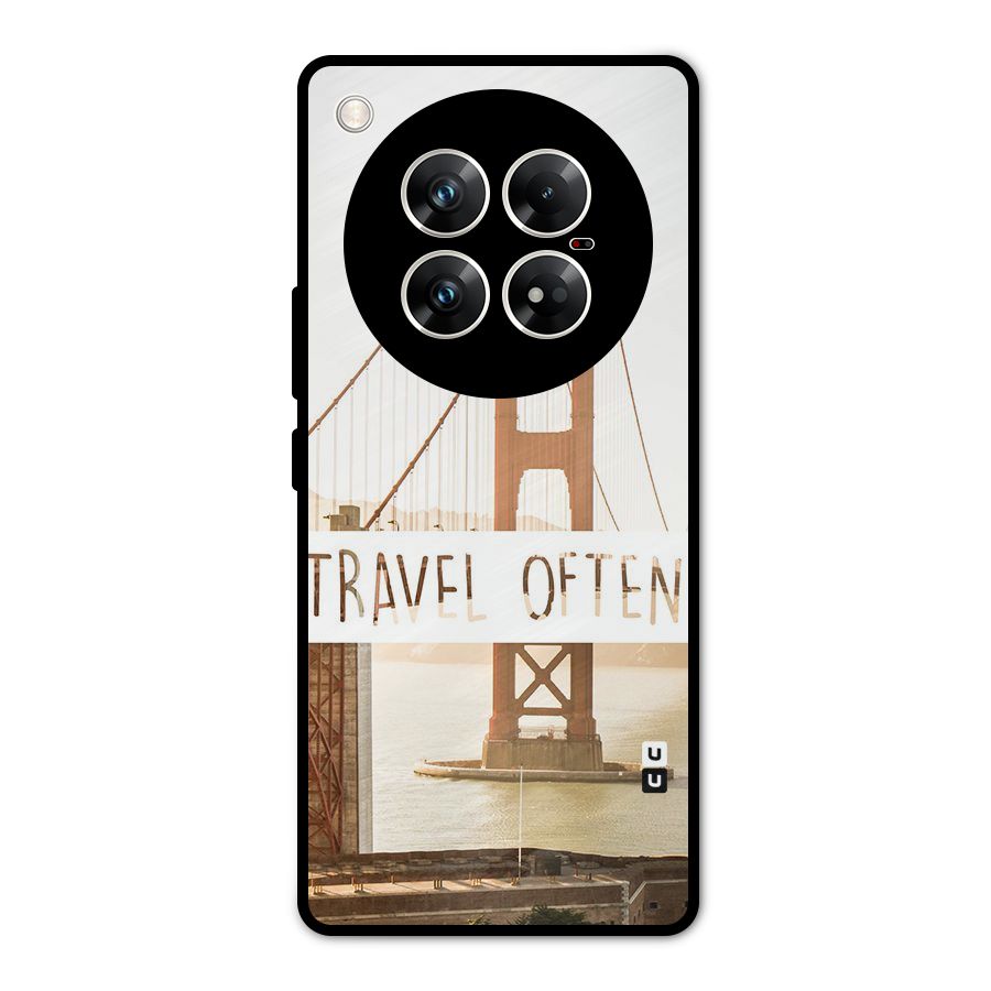 Travel Often Metal Back Case for Infinix Zero 40 5G