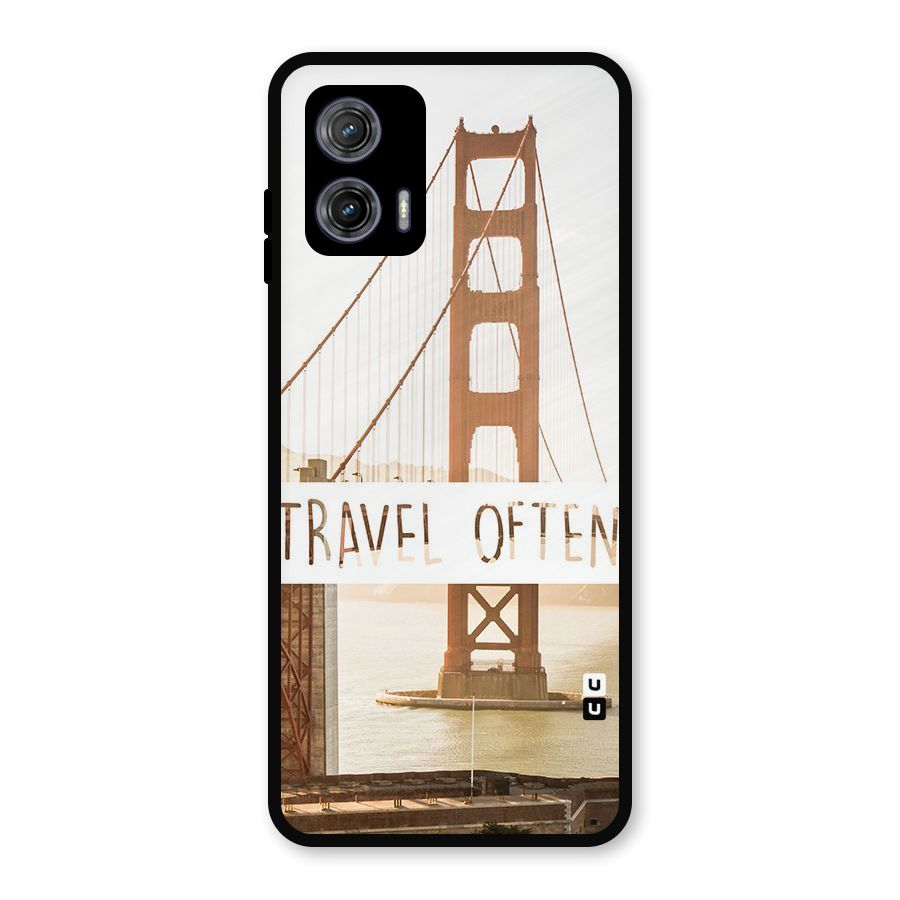 Travel Often Metal Back Case for Moto G73