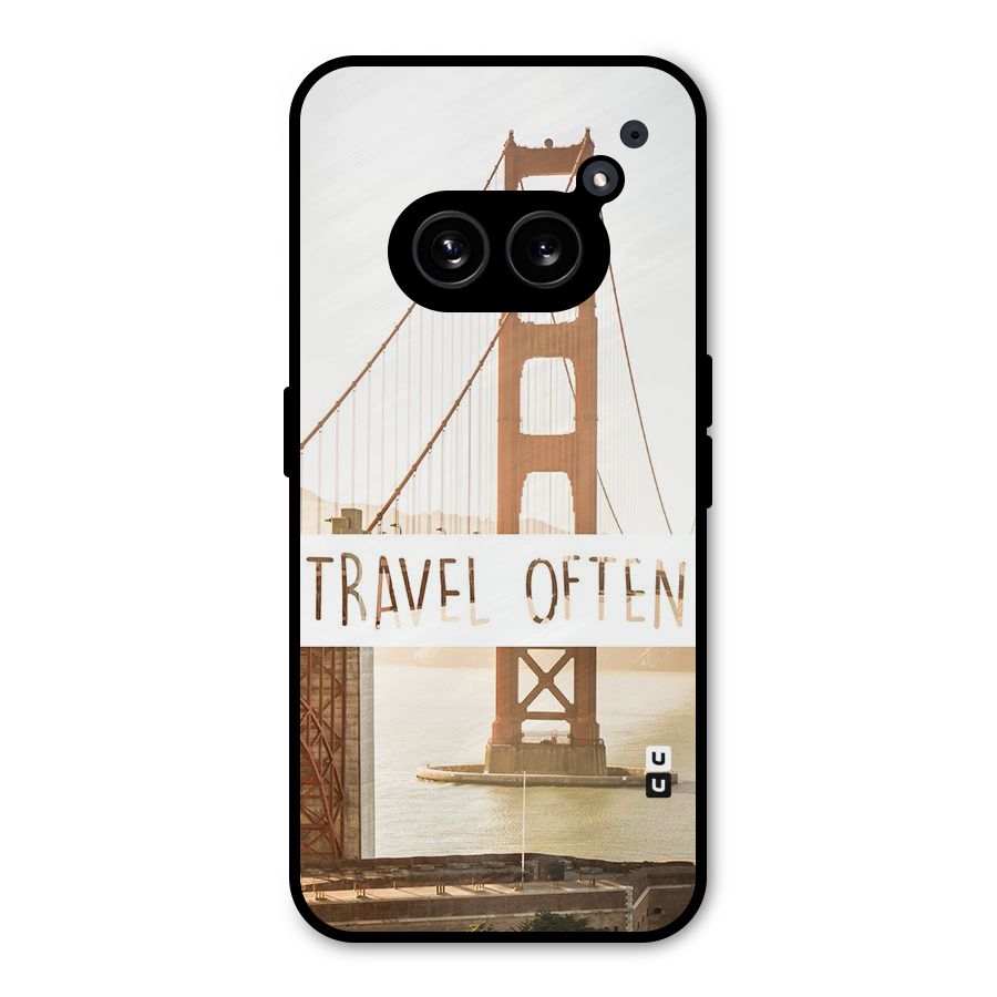 Travel Often Metal Back Case for Nothing Phone 2a Plus