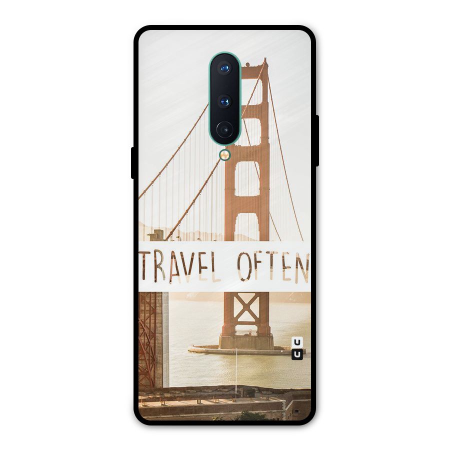 Travel Often Metal Back Case for OnePlus 8