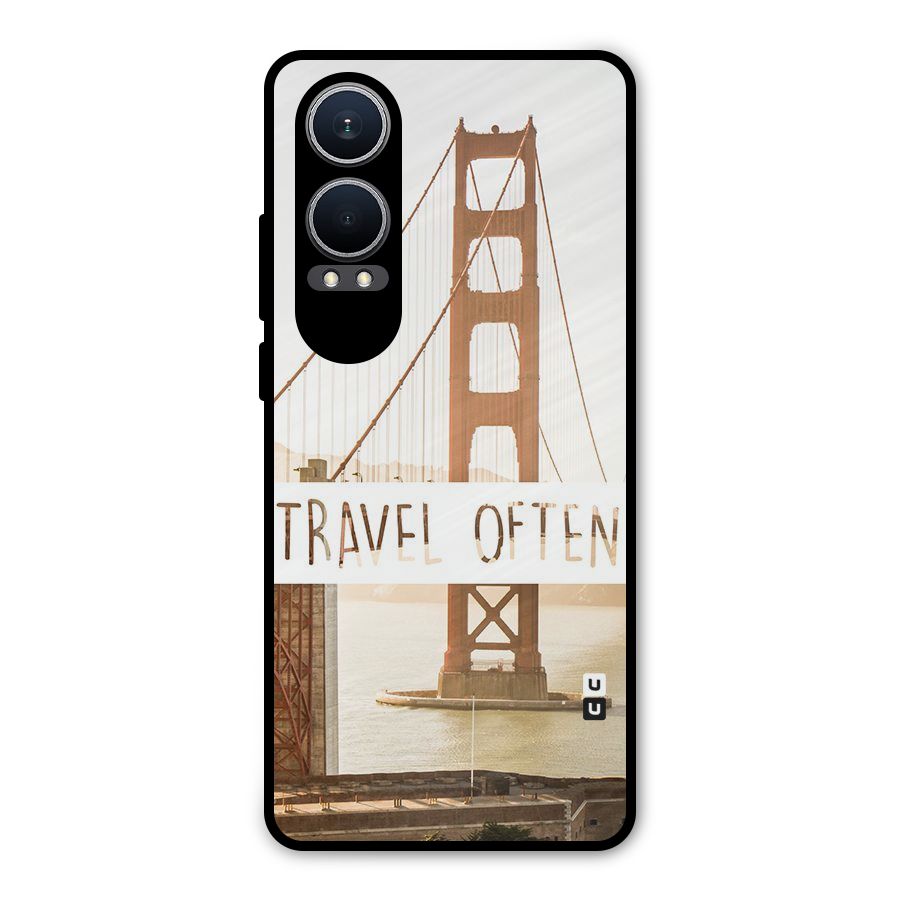 Travel Often Metal Back Case for OnePlus Nord CE4 Lite