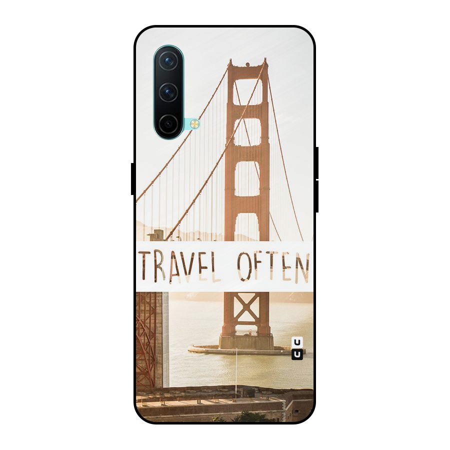 Travel Often Metal Back Case for OnePlus Nord CE 5G