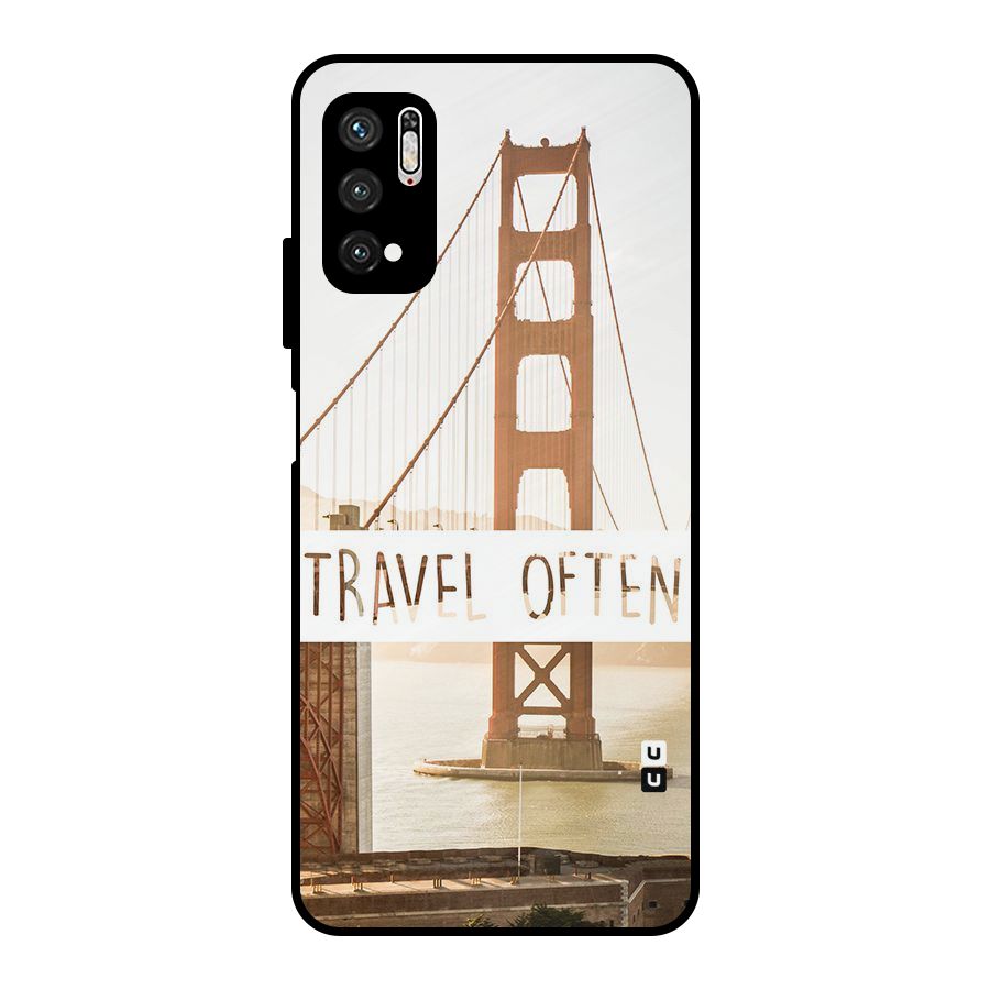 Travel Often Metal Back Case for Poco M3 Pro 5G