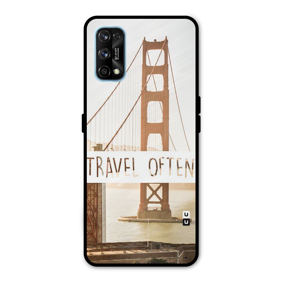 Travel Often Metal Back Case for Realme 7 Pro