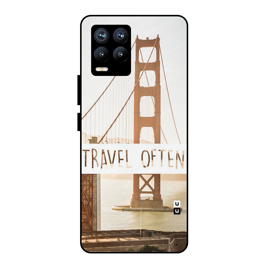 Travel Often Metal Back Case for Realme 8 Pro