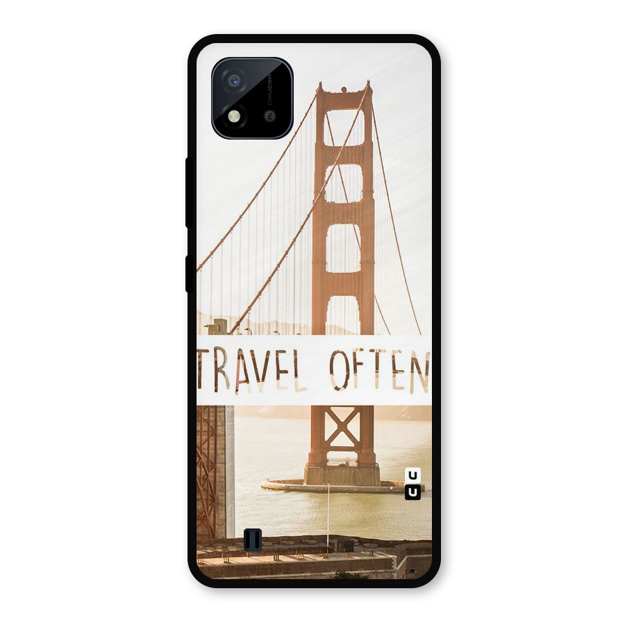 Travel Often Metal Back Case for Realme C11 2021