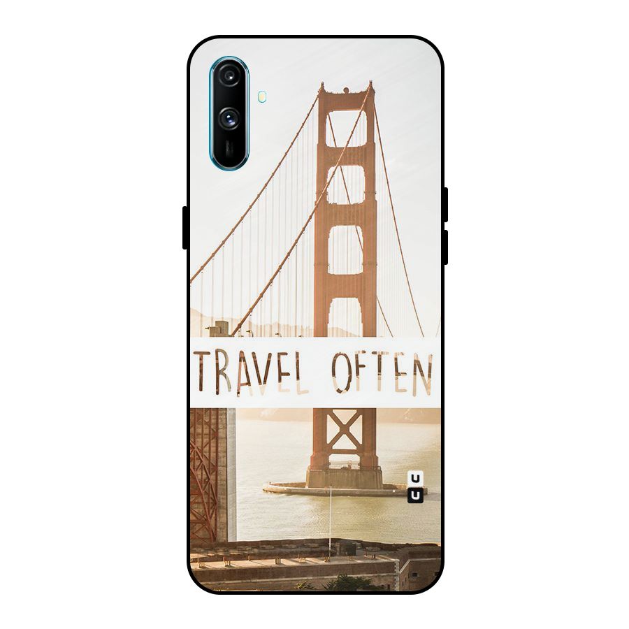 Travel Often Metal Back Case for Realme C3