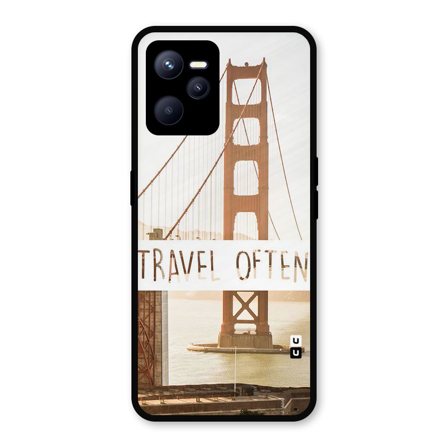 Travel Often Metal Back Case for Realme C35