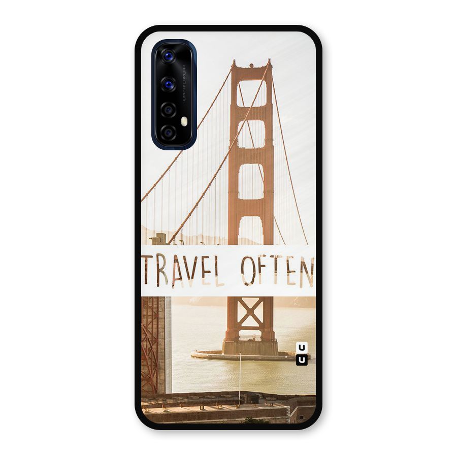 Travel Often Metal Back Case for Realme Narzo 20 Pro