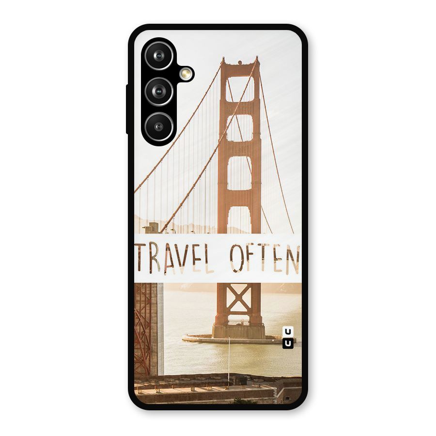 Travel Often Metal Back Case for Samsung Galaxy M54