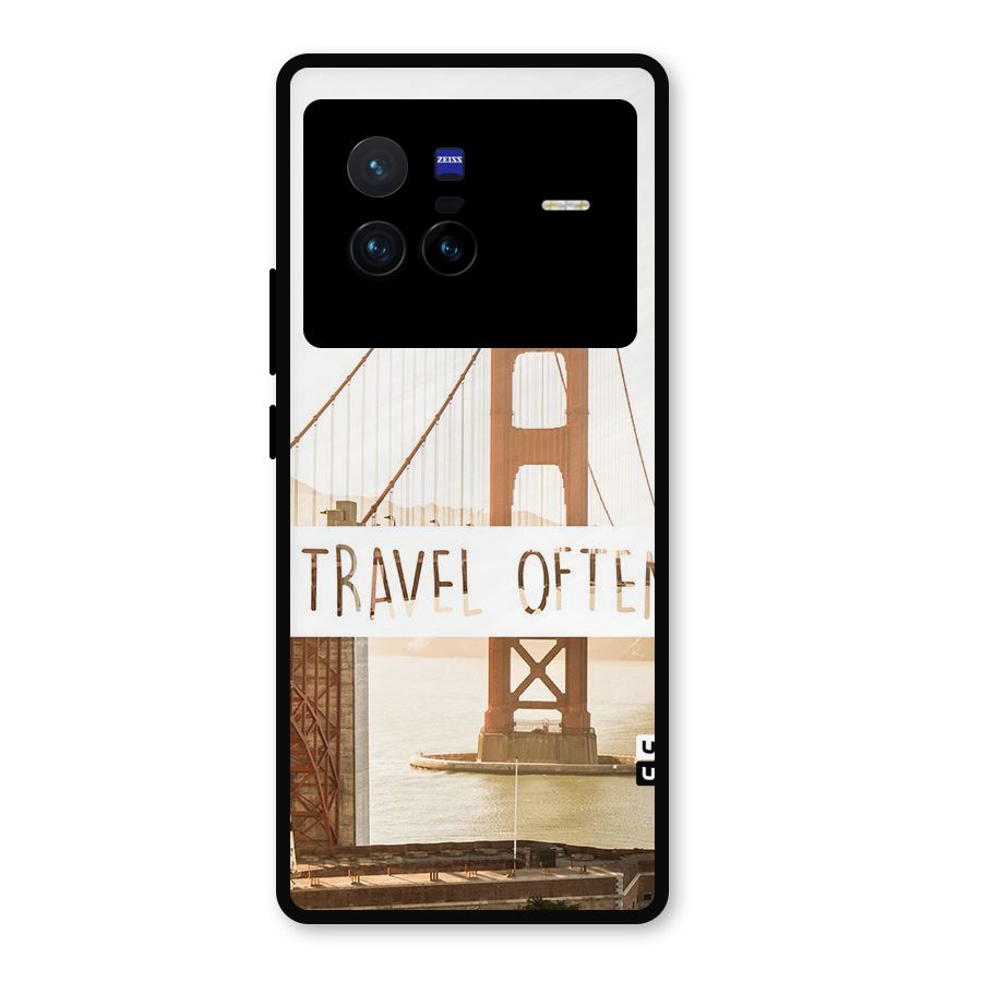 Travel Often Metal Back Case for Vivo X80