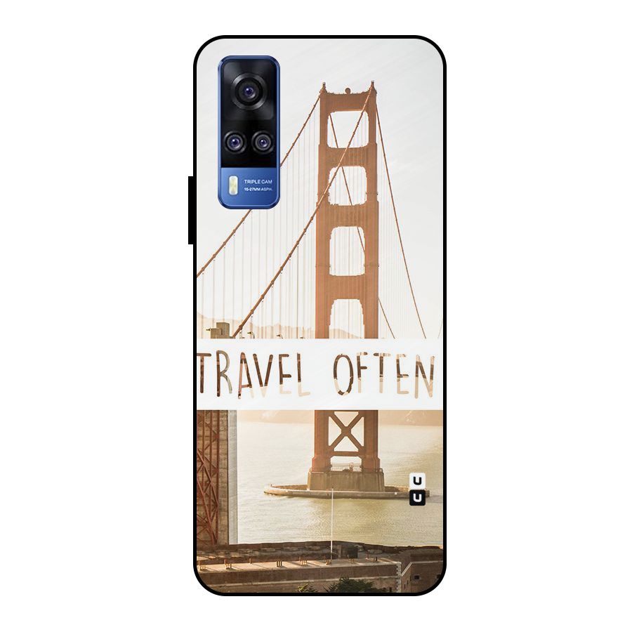 Travel Often Metal Back Case for Vivo Y51