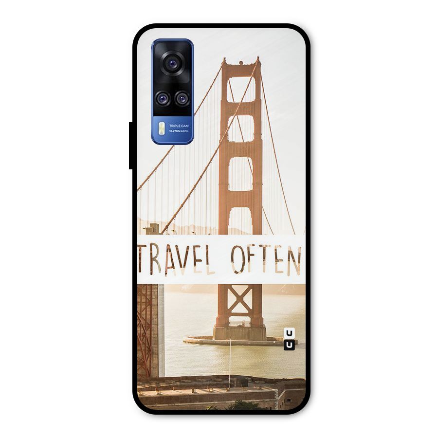Travel Often Metal Back Case for Vivo Y51A