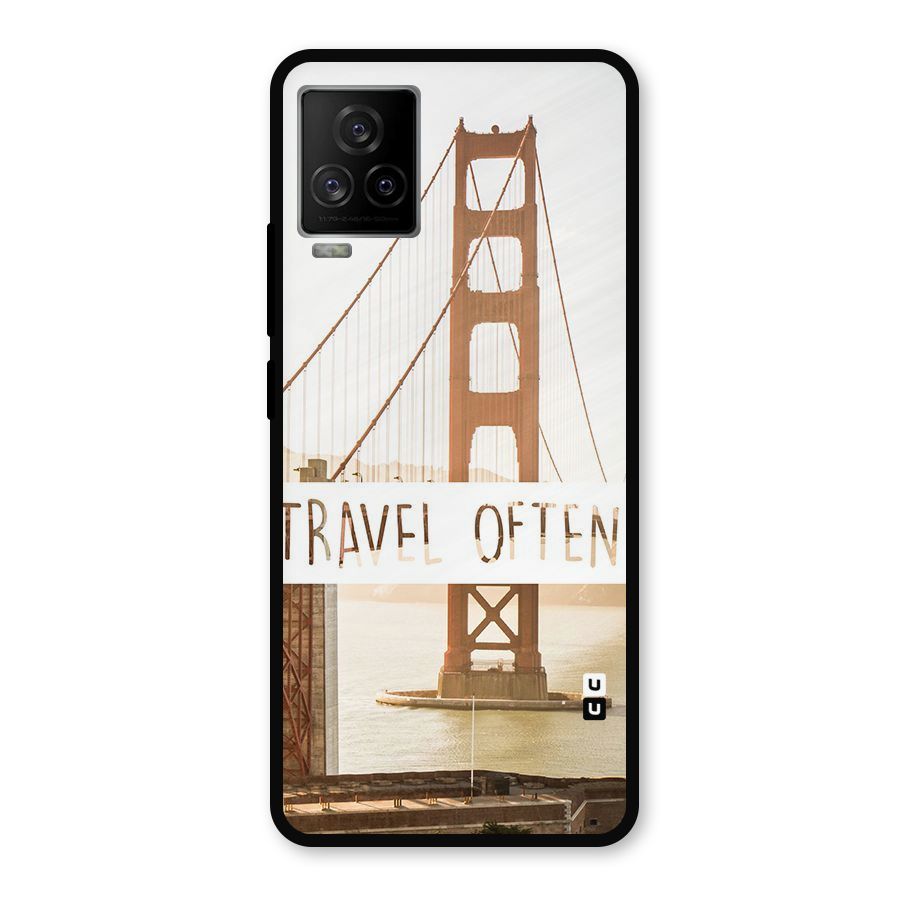 Travel Often Metal Back Case for iQOO 7 Legend 5G