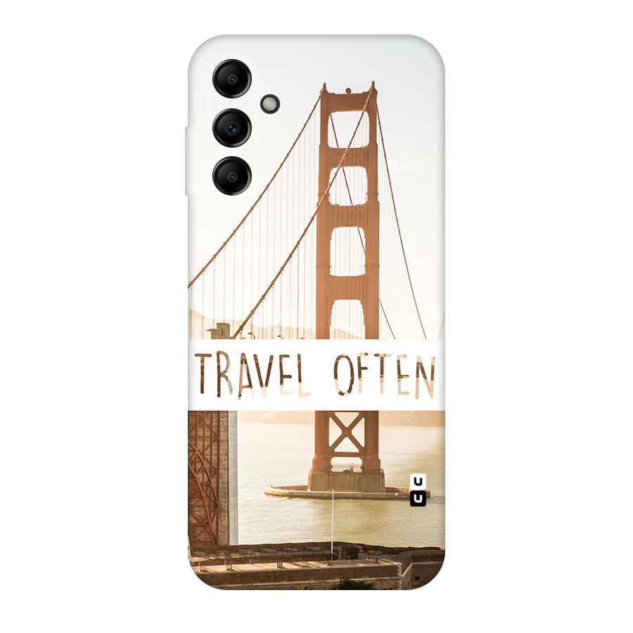 Travel Often Original Polycarbonate Back Case for Galaxy A14 5G