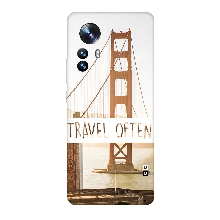 Travel Often Original Polycarbonate Back Case for Xiaomi 12 Pro