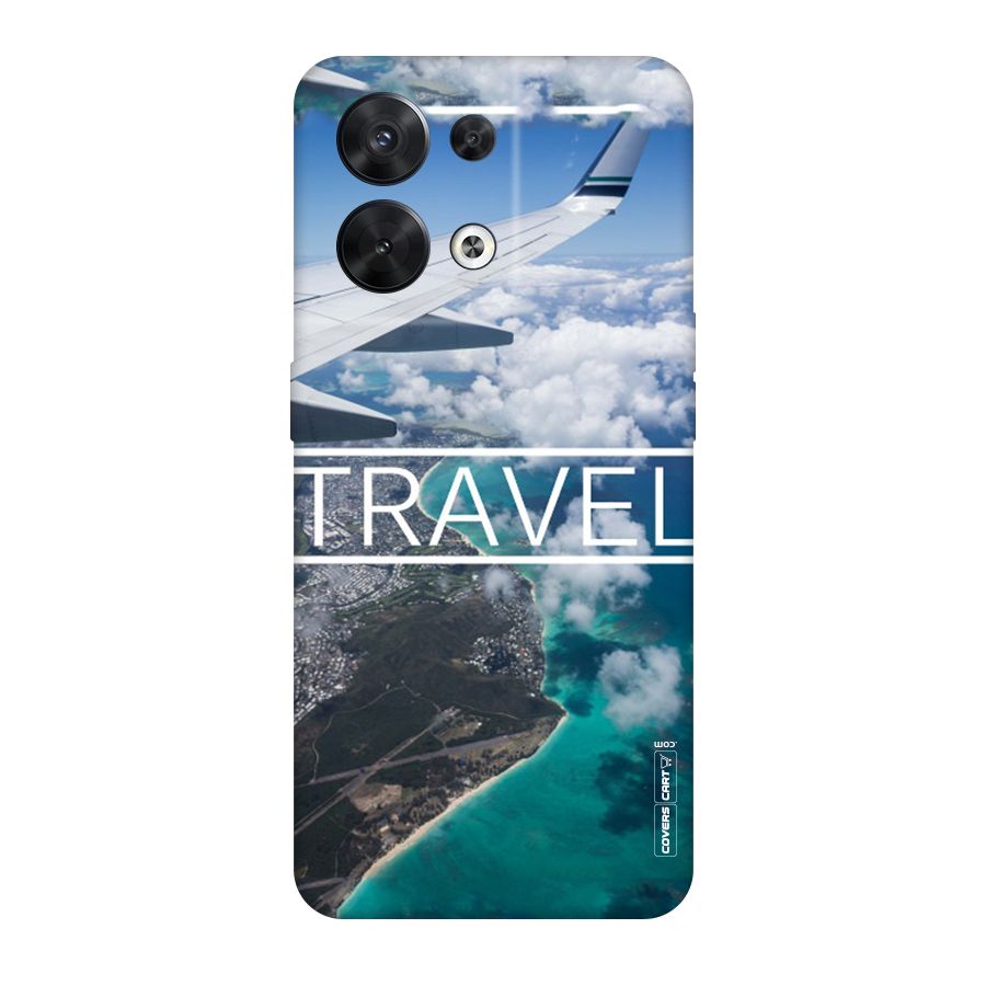 Travel Original Polycarbonate Back Case for Oppo Reno8 5G