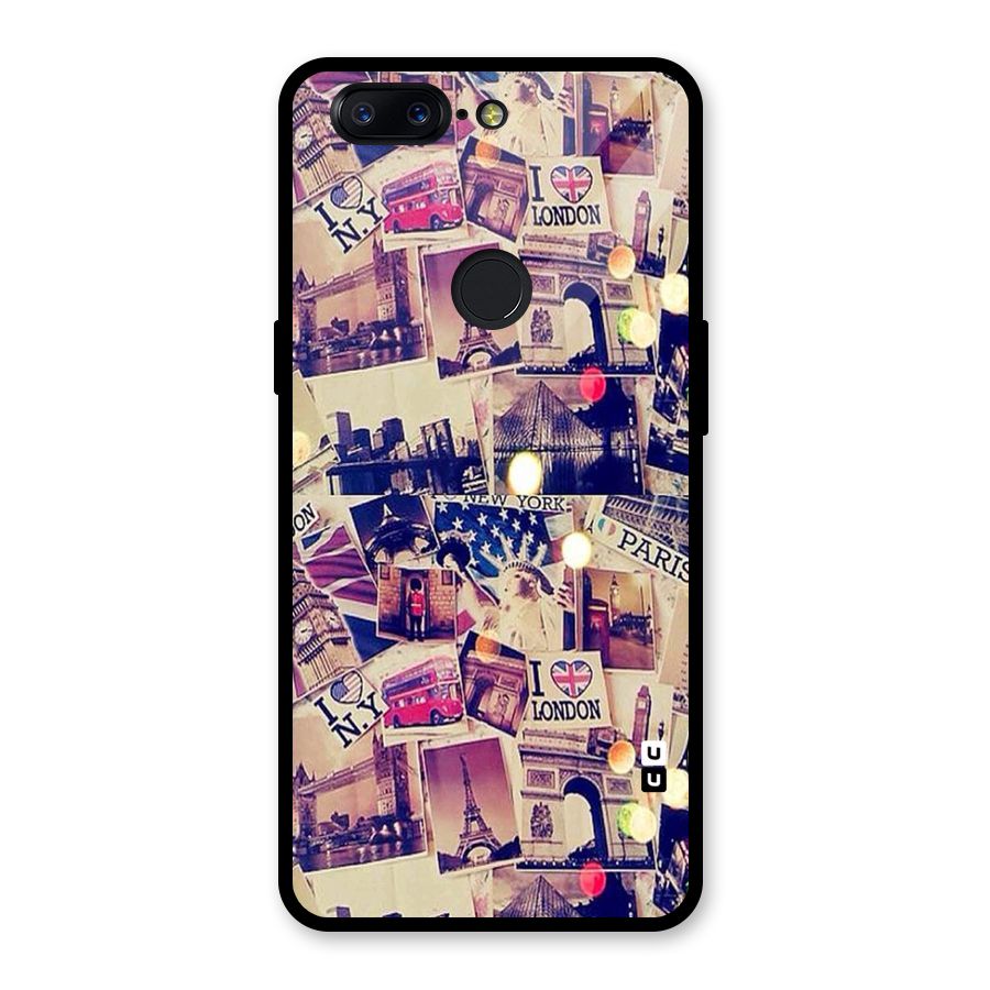 Travel Pictures Glass Back Case for OnePlus 5T