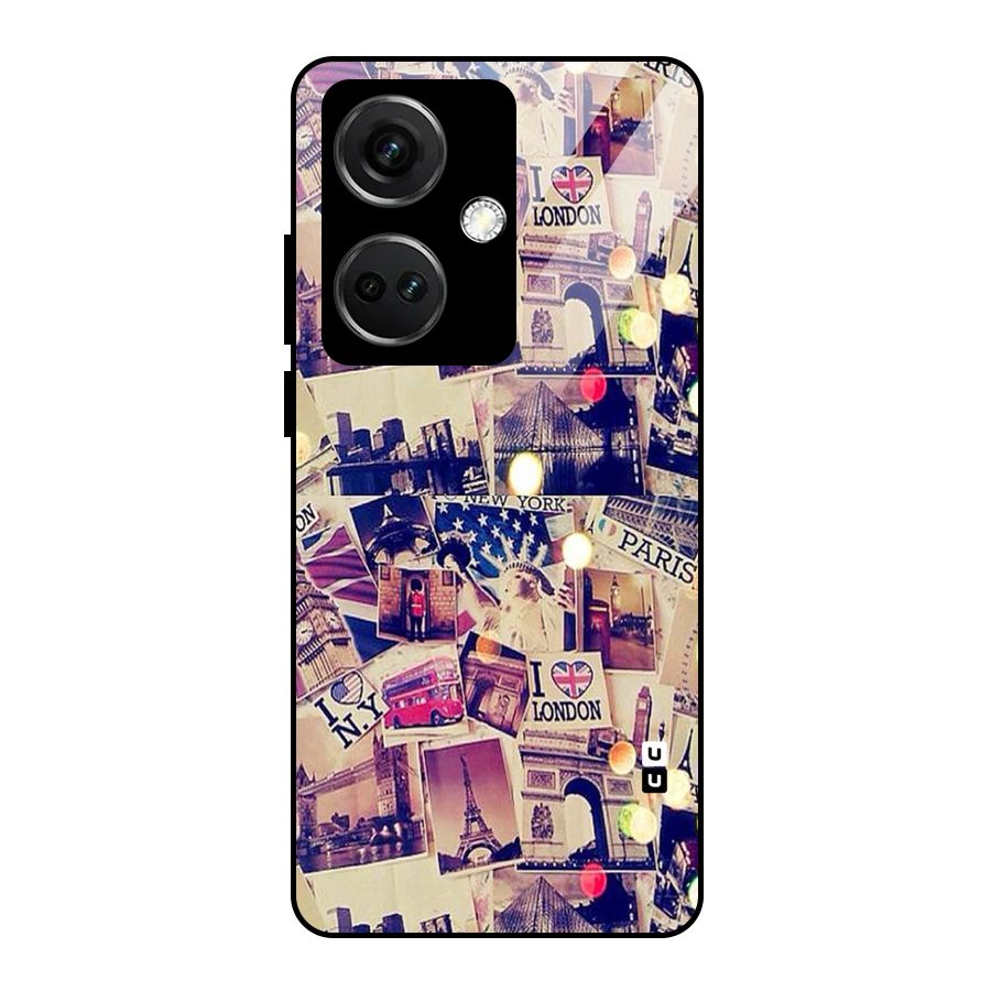 Travel Pictures Glass Back Case for OnePlus Nord CE 3 5G