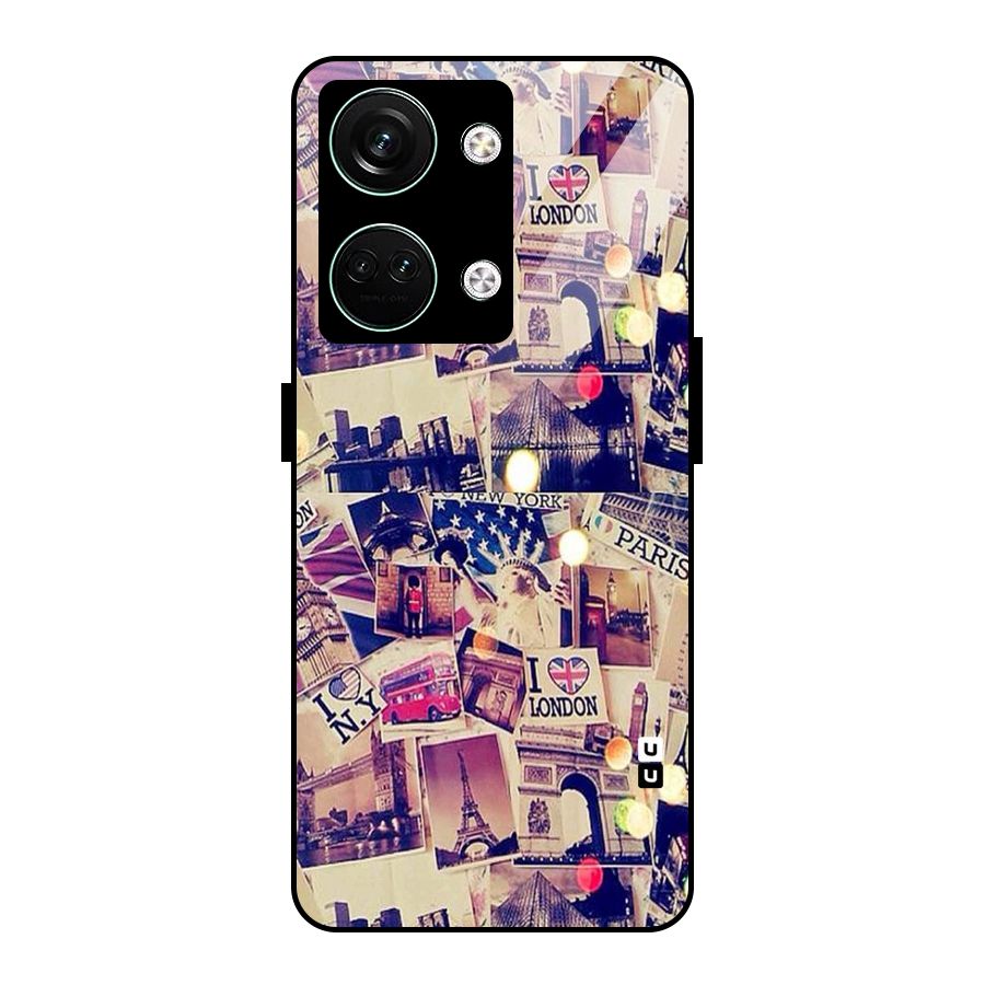 Travel Pictures Glass Back Case for Oneplus Nord 3