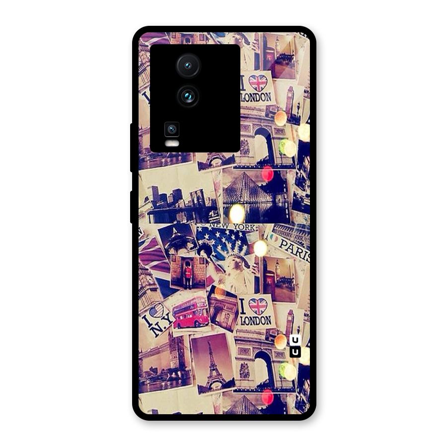 Travel Pictures Glass Back Case for Vivo iQOO Neo 7 Pro