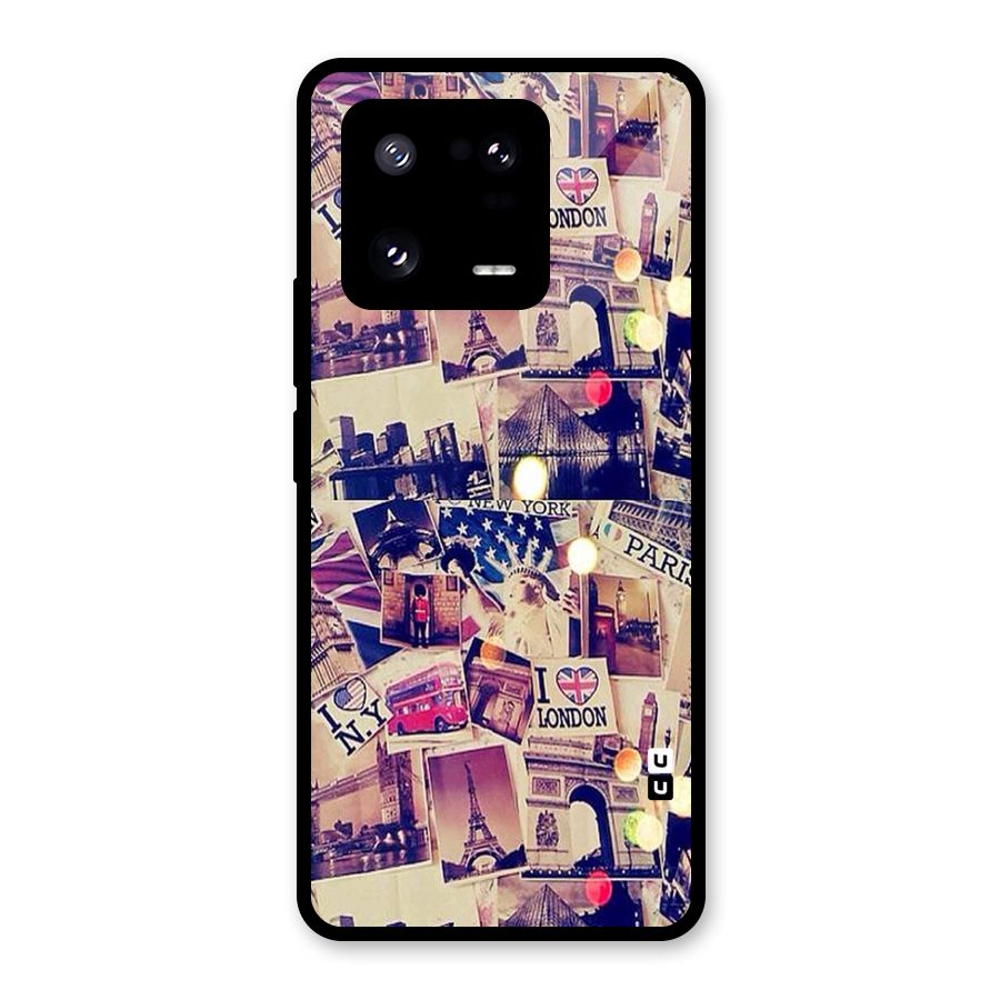 Travel Pictures Glass Back Case for Xiaomi 13 Pro