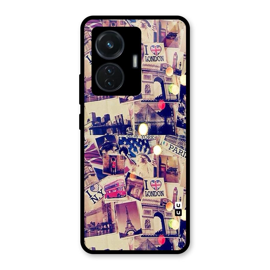 Travel Pictures Glass Back Case for iQOO Z6 44W