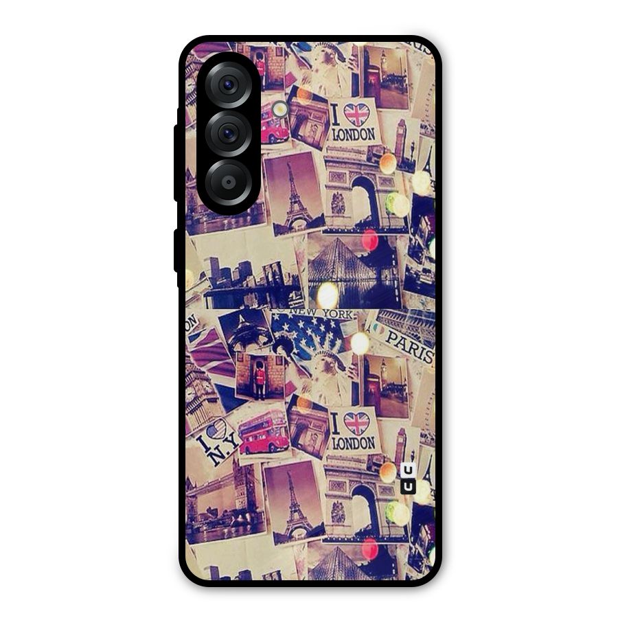 Travel Pictures Metal Back Case for Galaxy A56