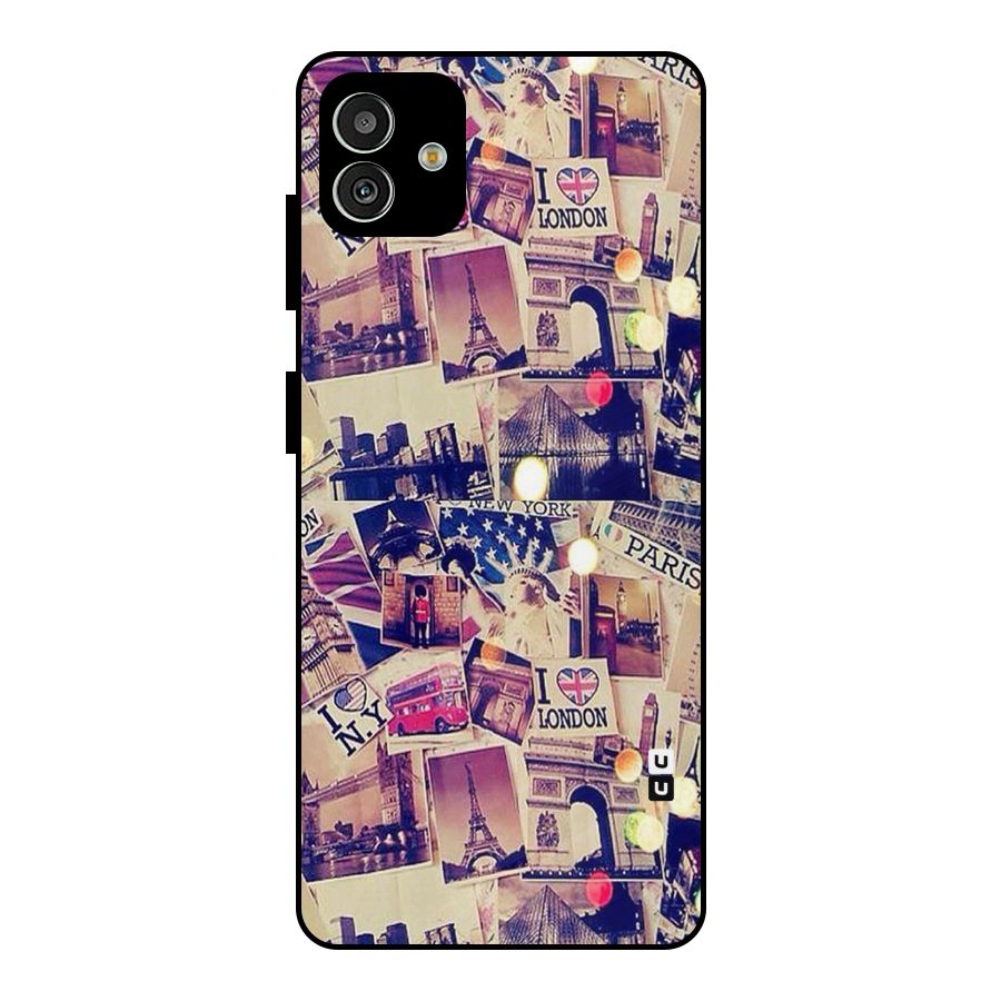Travel Pictures Metal Back Case for Galaxy M13 5G
