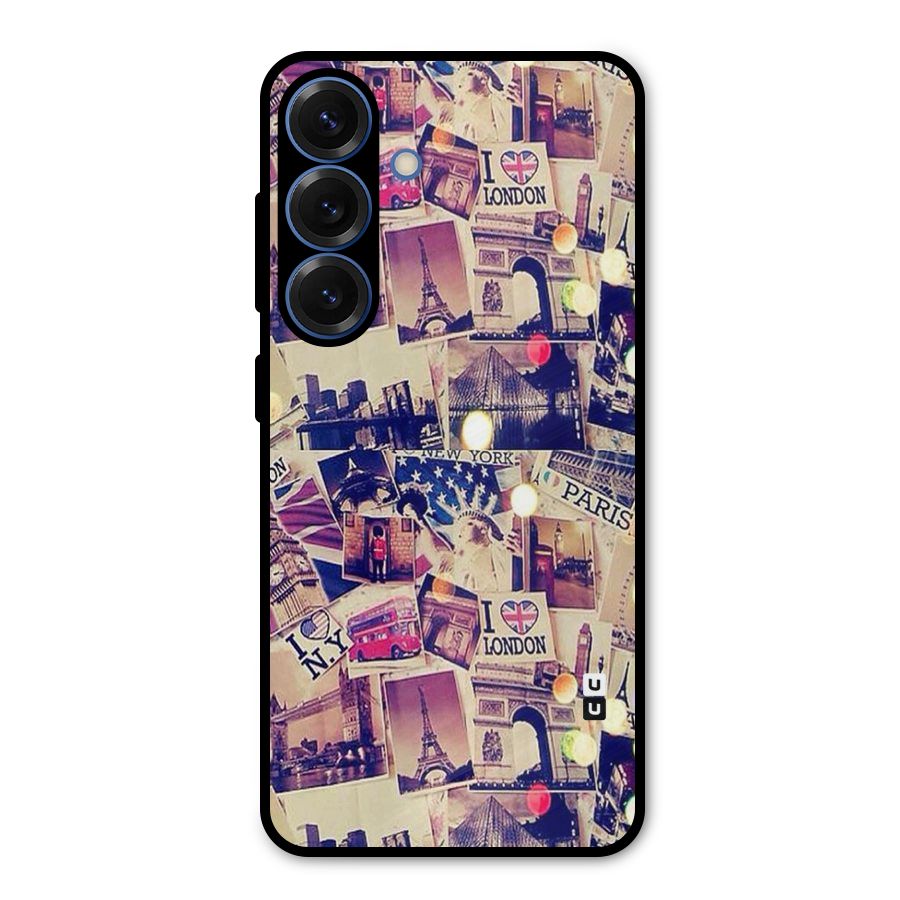 Travel Pictures Metal Back Case for Galaxy S25