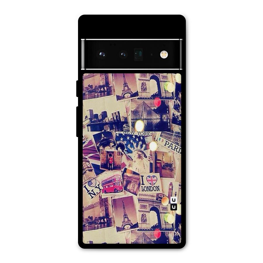 Travel Pictures Metal Back Case for Google Pixel 6 Pro