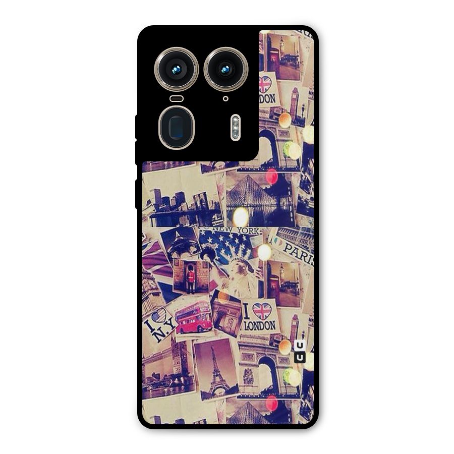 Travel Pictures Metal Back Case for Motorola Edge 50 Ultra