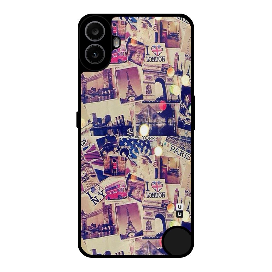 Travel Pictures Metal Back Case for Nothing CMF Phone 1