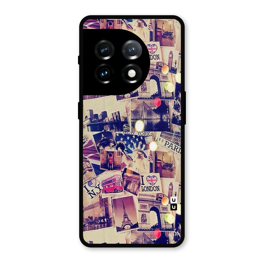 Travel Pictures Metal Back Case for OnePlus 11