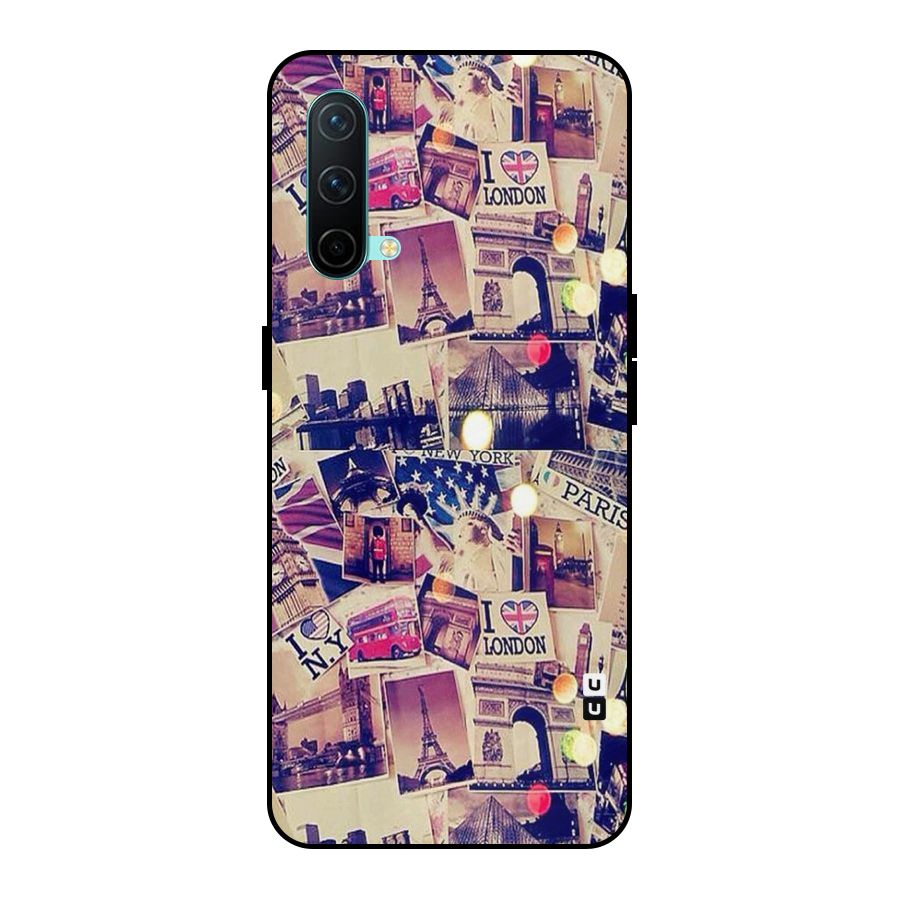 Travel Pictures Metal Back Case for OnePlus Nord CE 5G