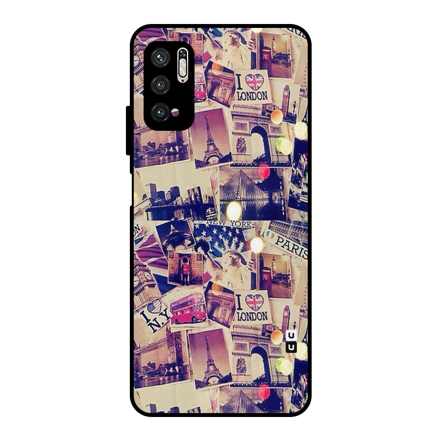 Travel Pictures Metal Back Case for Poco M3 Pro 5G