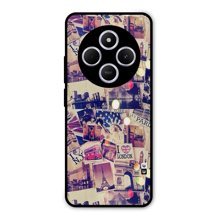 Travel Pictures Metal Back Case for Poco M7