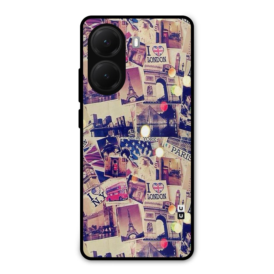 Travel Pictures Metal Back Case for Poco X7 Pro